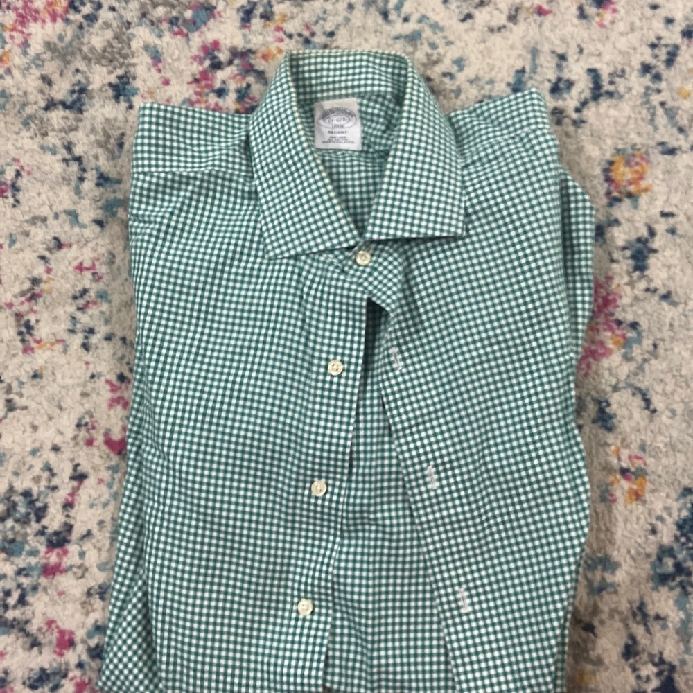 Brooks brothers size 17 long sleeve shirt